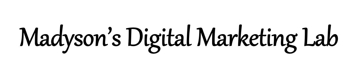 Madyson's Digital Marketing Research Lab